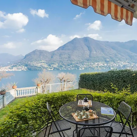 Besana 9 On The Lake - Private Garden & Parking By Rent All Como Moltrasio Exterior photo