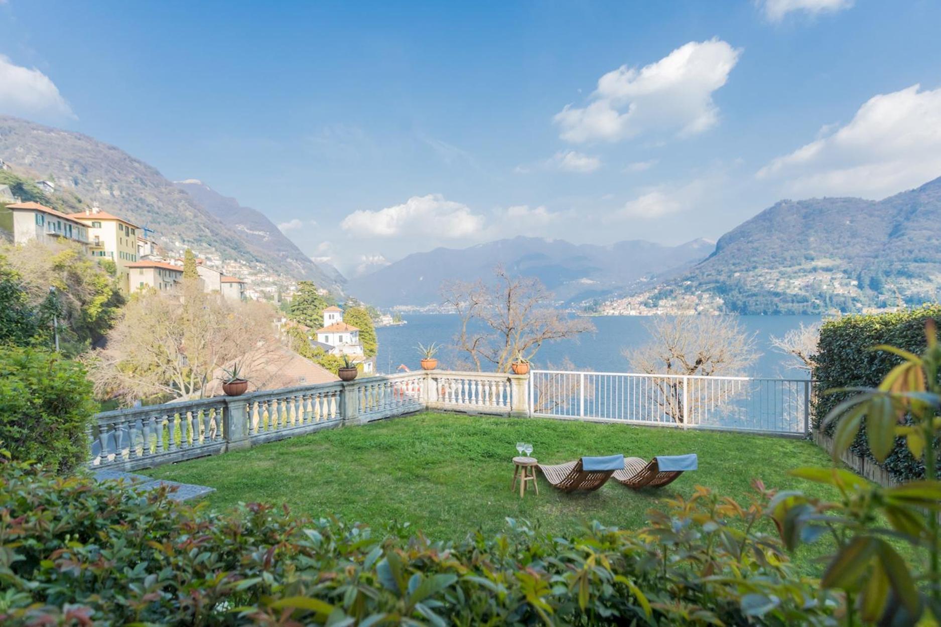 Apartamento Besana 9 On The - Private Garden & Parking By Rent Moltrasio
